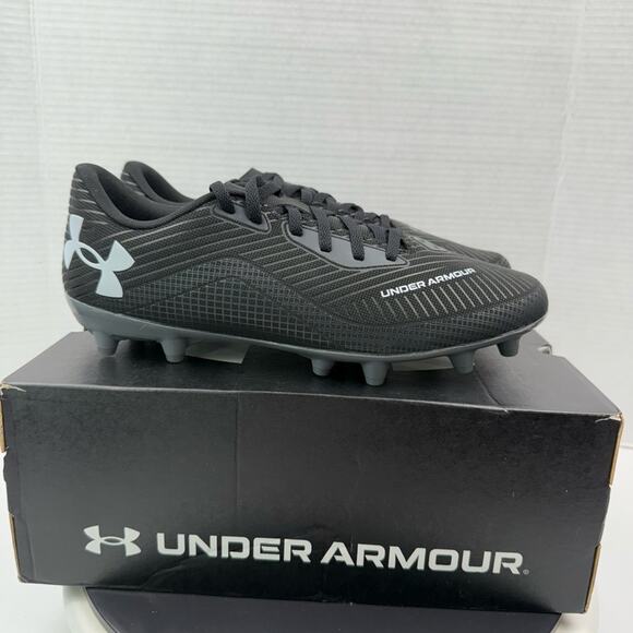 Under Armour Shadow Select 2 Men’s Size 10 Black Soccer Cleats Shoes 3027705-001 - Picture 6 of 10
